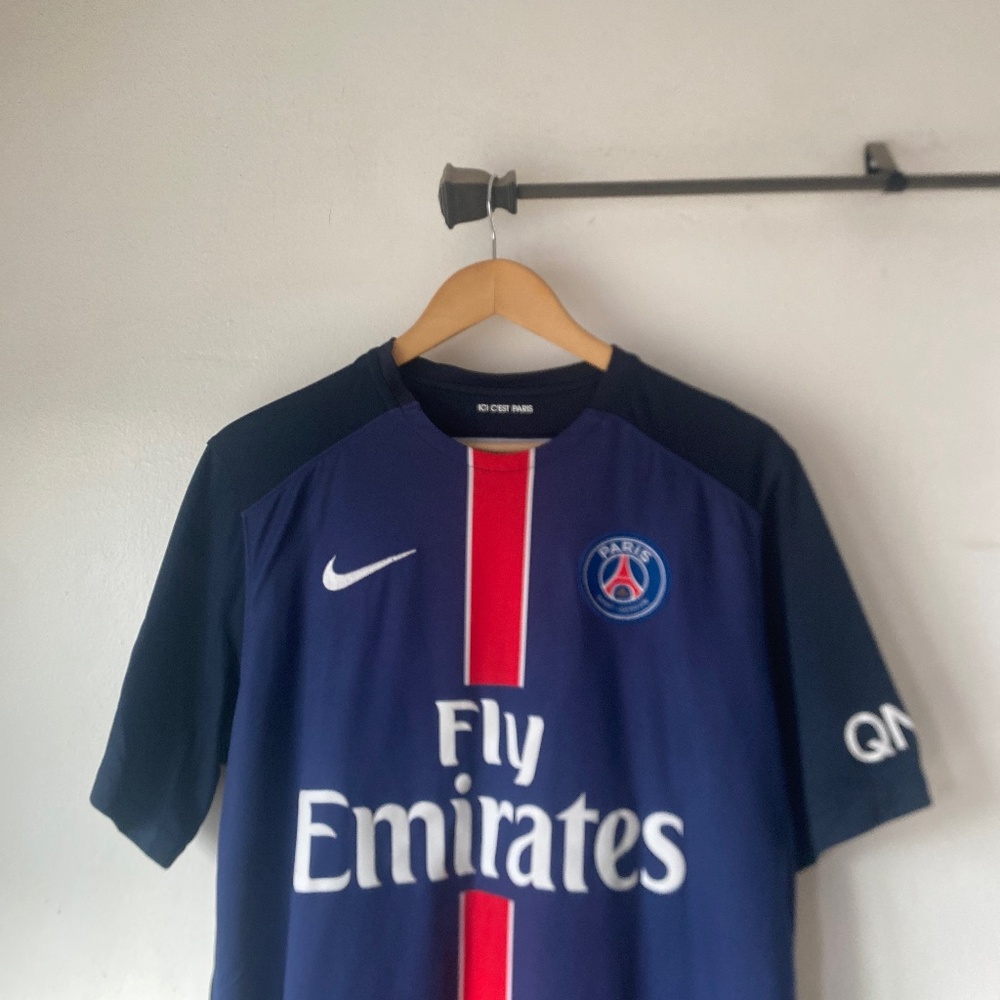 Nike L Paris Saint-Germain (PSG) 2015 -2016 Ibrahimović 10 Jersey - Picture 4 of 14